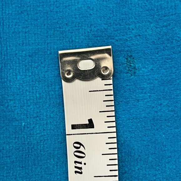 Vintage Xhilaration Velour Rainbow Elastic Blue Cropped Cargo Pajama Bottoms L - Picture 8 of 8